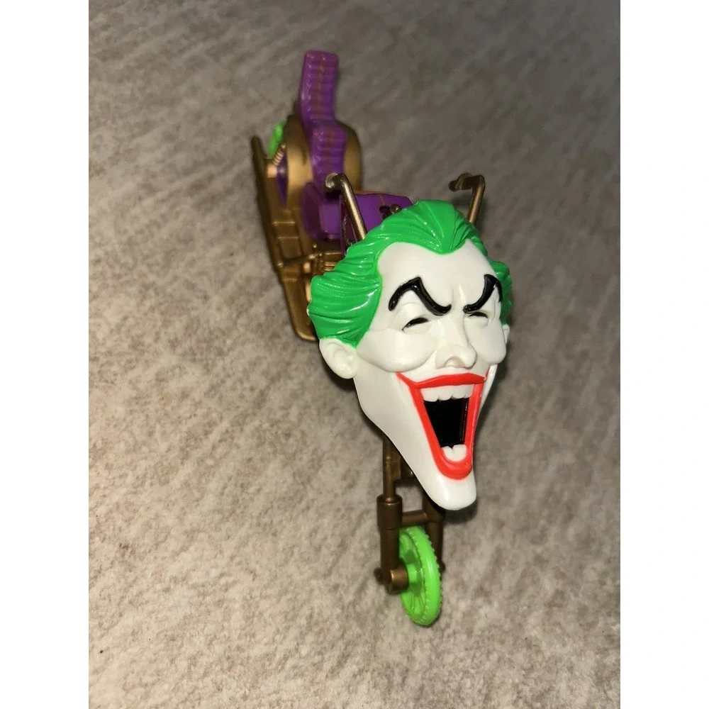Kenner Joker Cycle + Face Missile Vintage Batman DC Comics Toy Motorcycle 1990